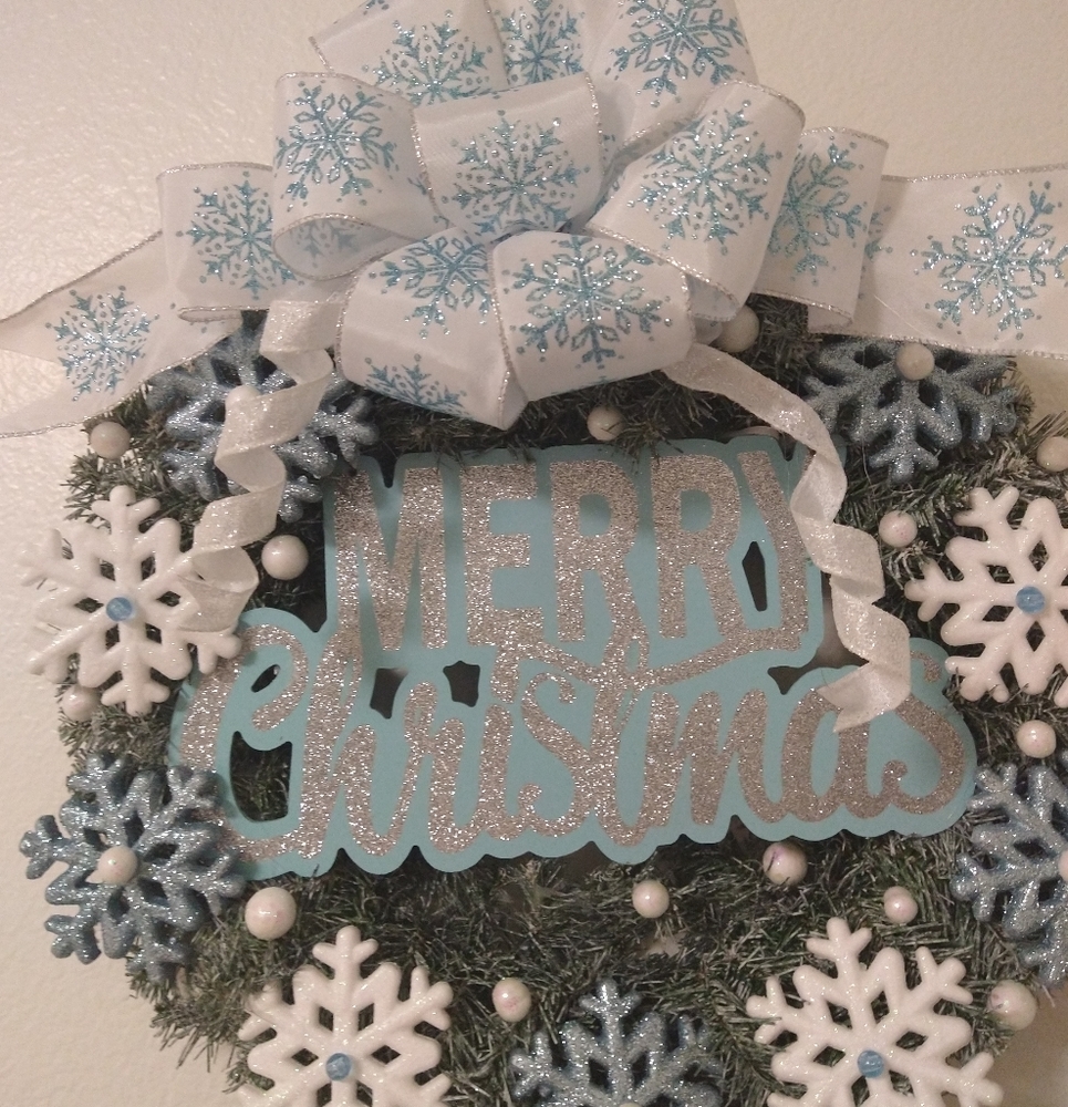 Merry Christmas Wreath